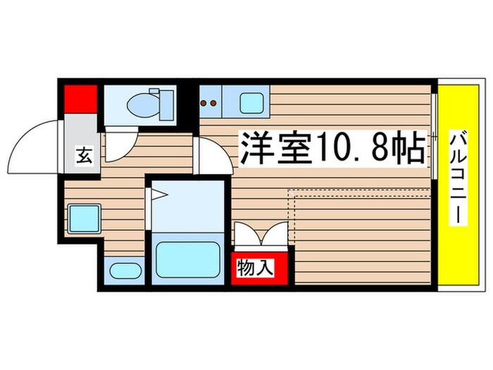 間取り図 ＡＸＩＡ八熊