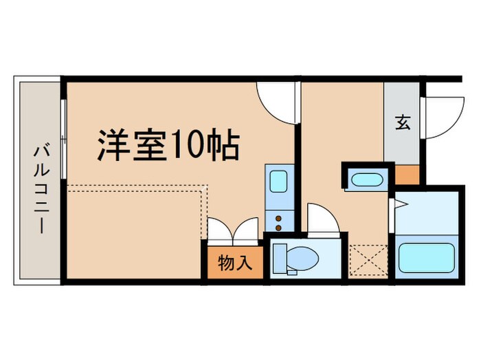 間取り図 ＡＸＩＡ八熊