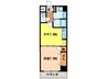 ＢＬＡＳＴＯＲｅｓｉｄｅｎｃｅ 1DKの間取り