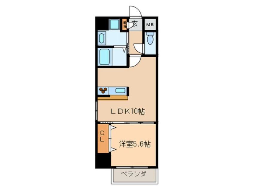 間取図 ＢＬＡＳＴＯＲｅｓｉｄｅｎｃｅ