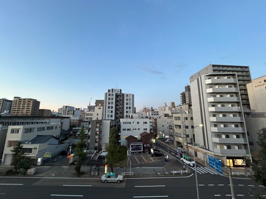 室内からの展望 共同ハイツ西大須