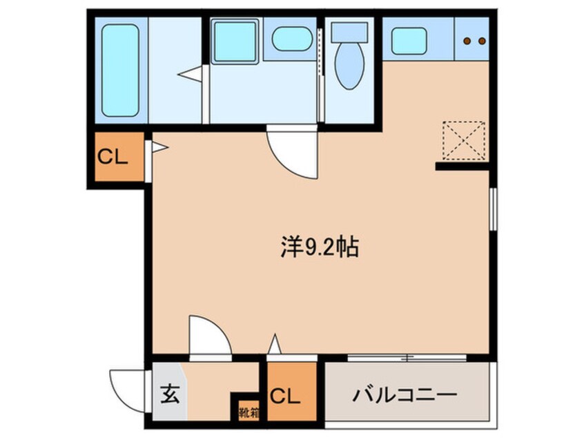 間取図 ベルフィノ名古屋