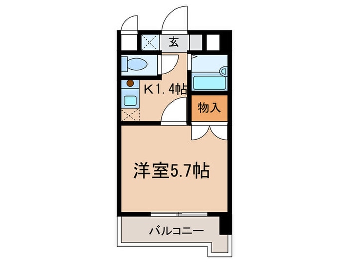 間取り図 セジュール栄