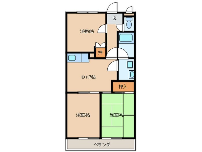 間取り図 メゾンひかる