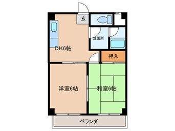 間取図 マンション・しらかば