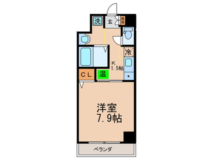 間取図 サン・名駅南ビル