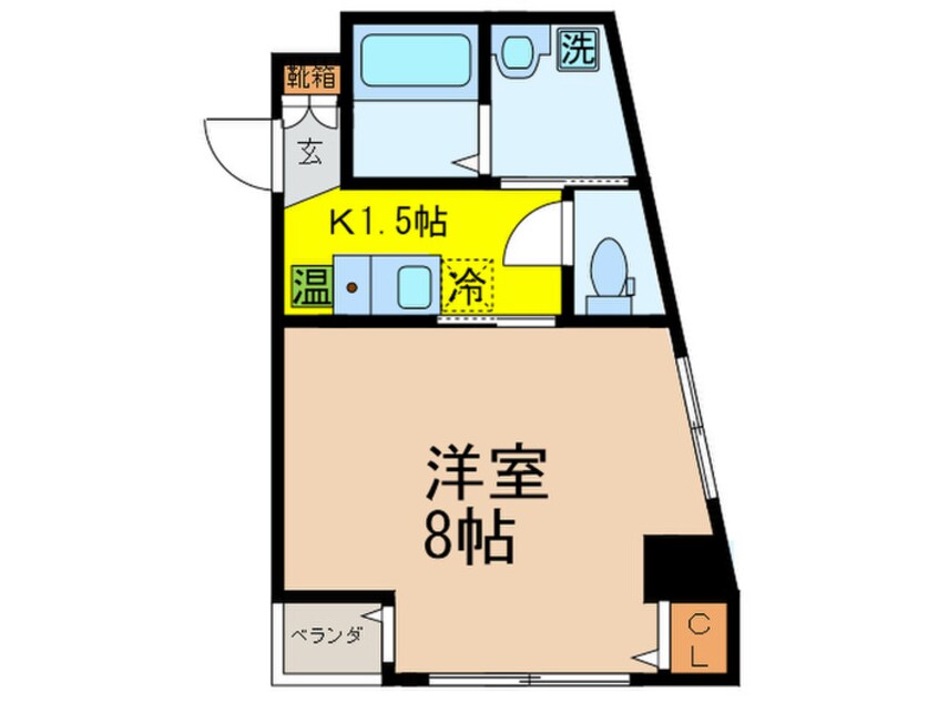 間取図 サン・名駅南ビル