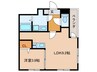 Cherim名城公園 1LDKの間取り