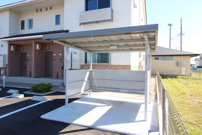 駐輪場 リーブルエレナ