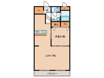 間取図 チサンマンション徳川町（805）