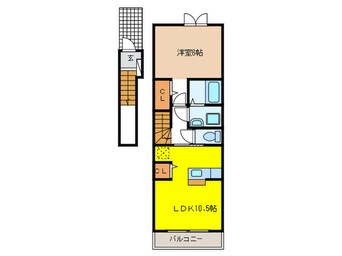 間取図 アクア下田