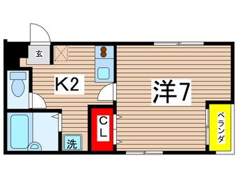 間取図 ヴァーベナ川名