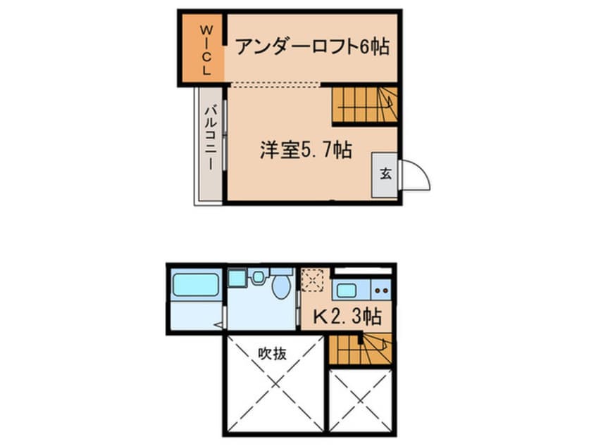 間取図 カーサ・ティエラ