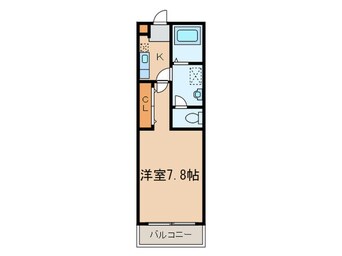 間取図 クレフラスト野並B棟