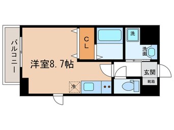 間取図 プログレッソ八田