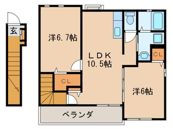 間取図 ドゥーハウスⅩ