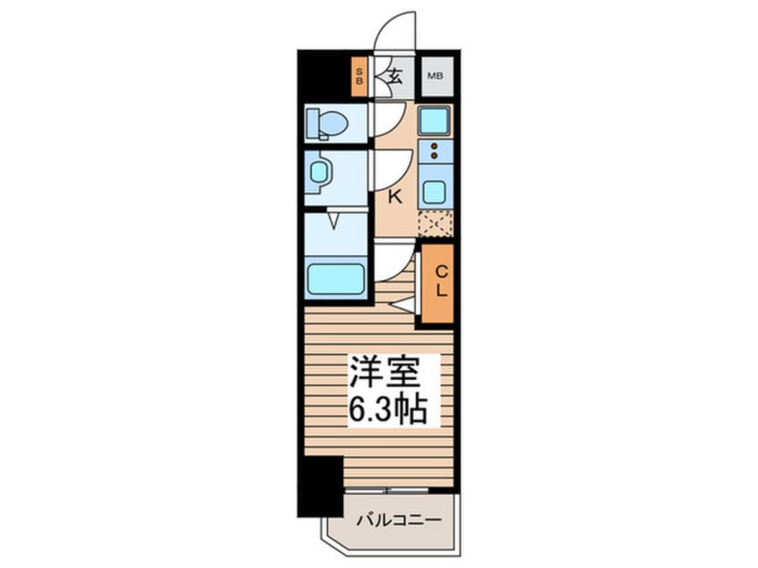 間取図 ＭＡＸＩＶ東別院