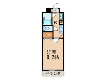 間取図 シェラ－ル　上社