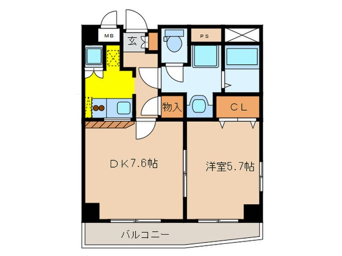 間取り図 エスポア－ル千種