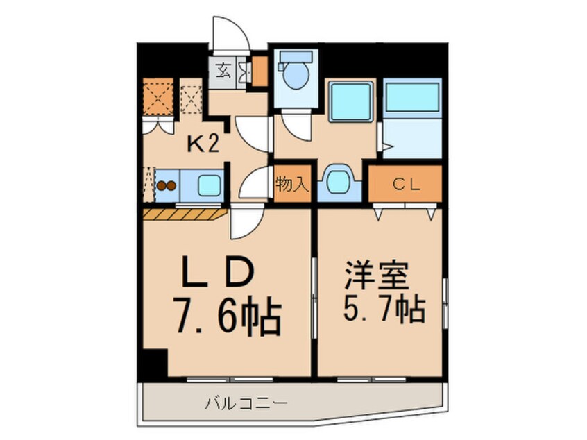 間取図 エスポア－ル千種