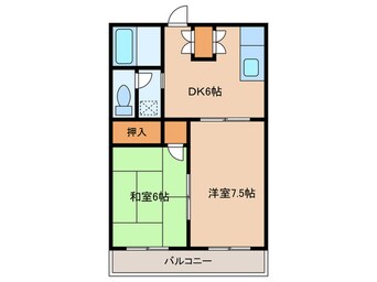 間取図 エトワールE棟