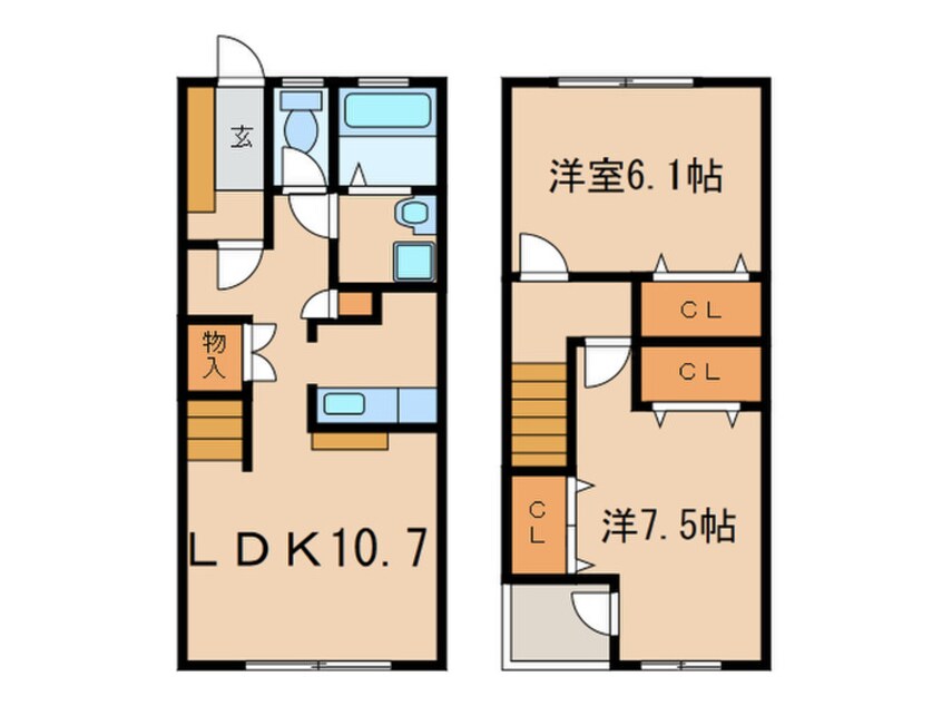 間取図 センキ２