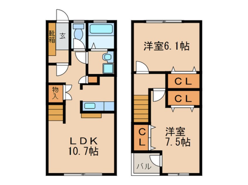 間取図 センキ２