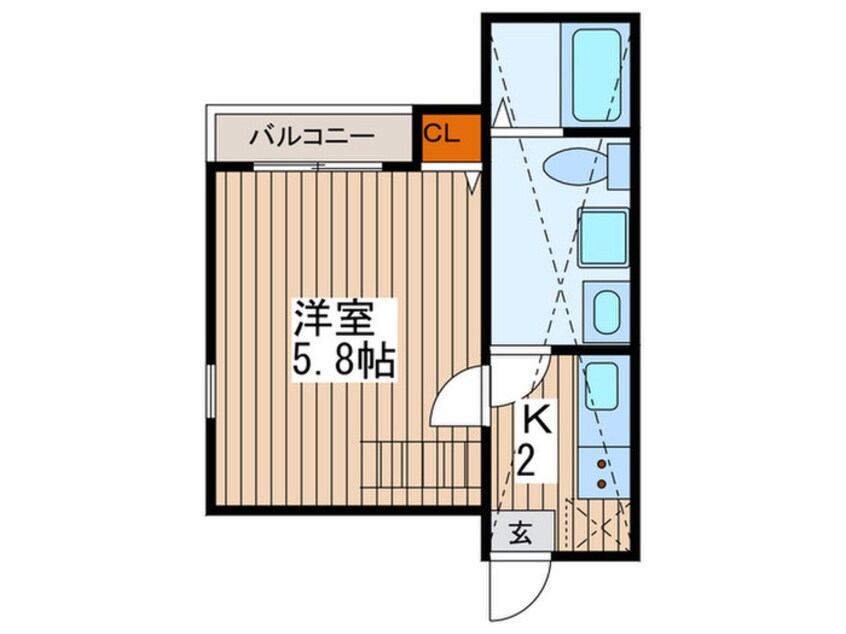 間取図 ＳＴＡＧＥ新瑞橋