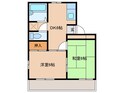 ベルハイツⅢの間取図