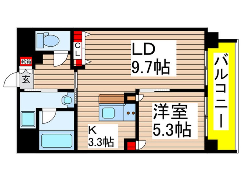 間取図 STAGE SAWA