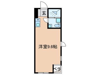 間取図 フジメゾン矢作