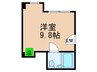 ライオンズ名古屋ビル(418) 1Rの間取り