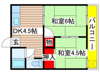 間取図 緑ハイツ