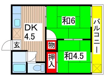 間取図 緑ハイツ