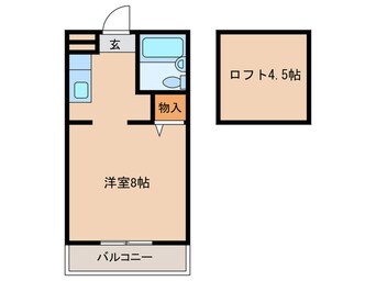 間取図 メゾン西大平2