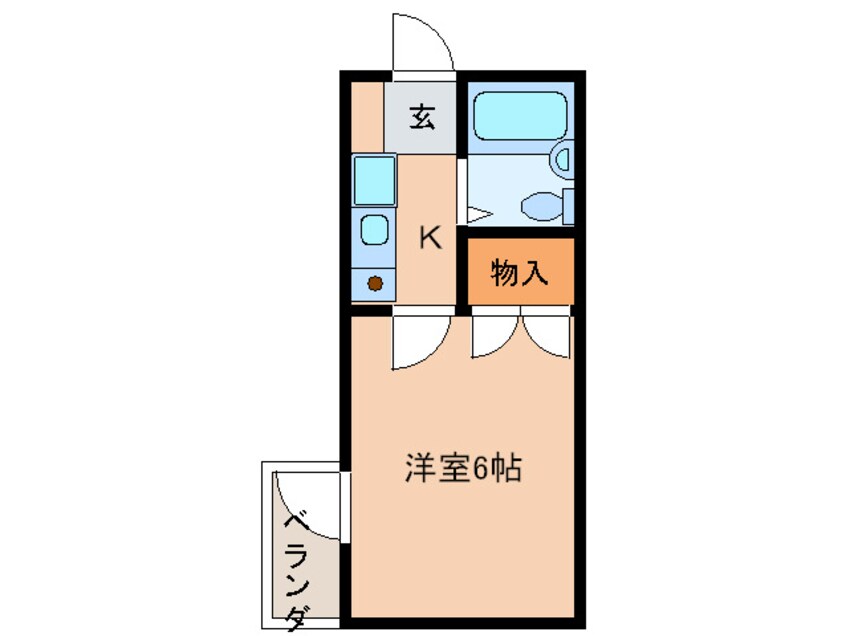 間取図 レオパレス２１ＲＸ新瑞橋