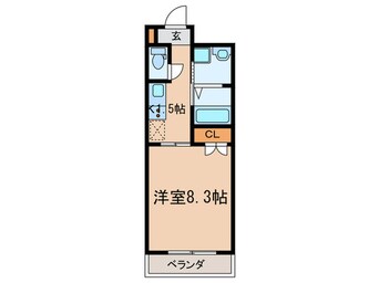 間取図 エルメディオ千種