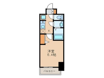 間取図 アステリ鶴舞テーセラ