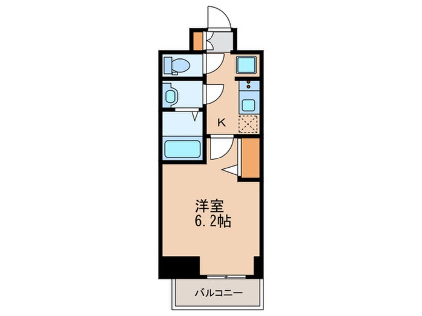 間取図 アステリ鶴舞テーセラ