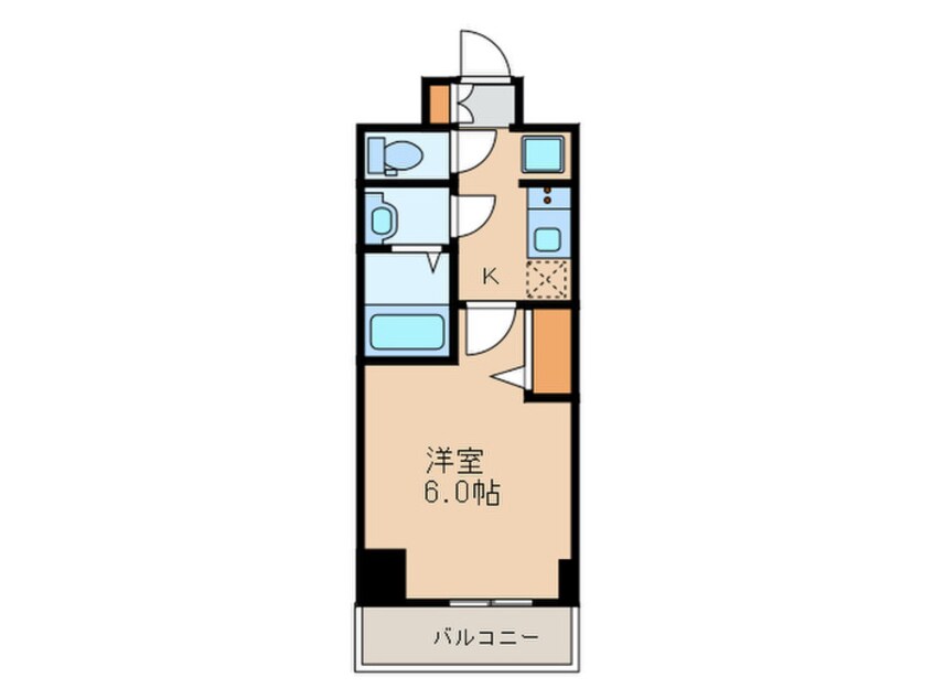 間取図 アステリ鶴舞テーセラ