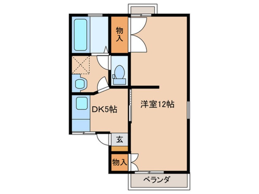 間取図 アヴニール松下