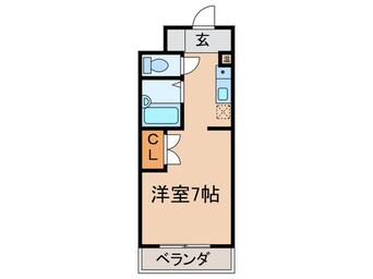 間取図 メジログランデ星ヶ丘