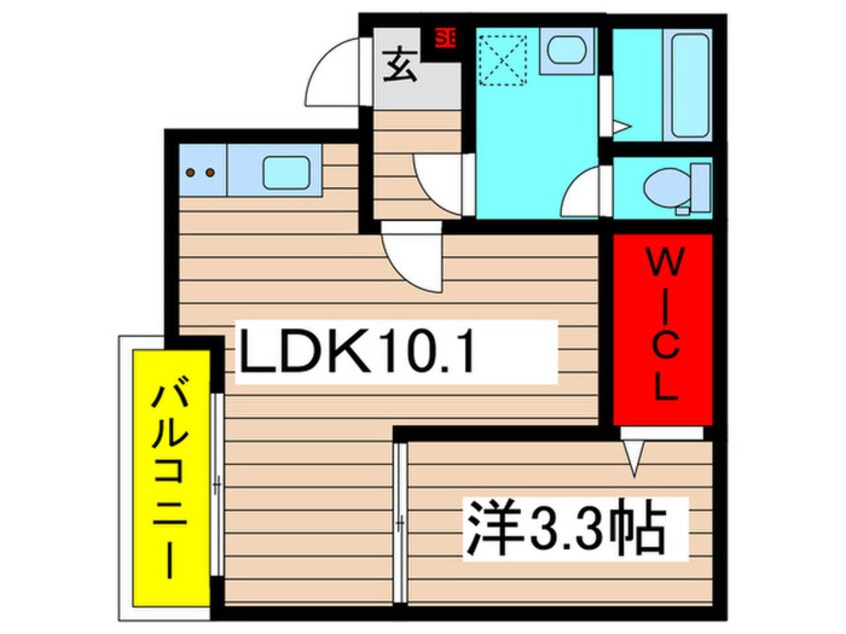 間取図 storia六番町