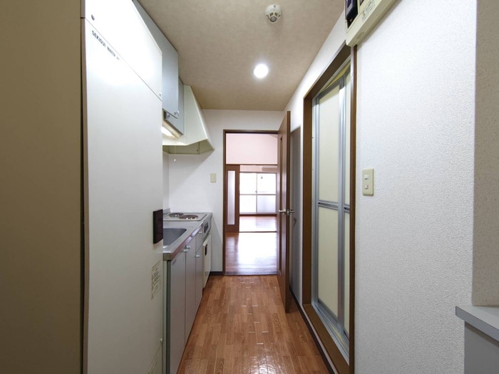 廊下 桜マンション