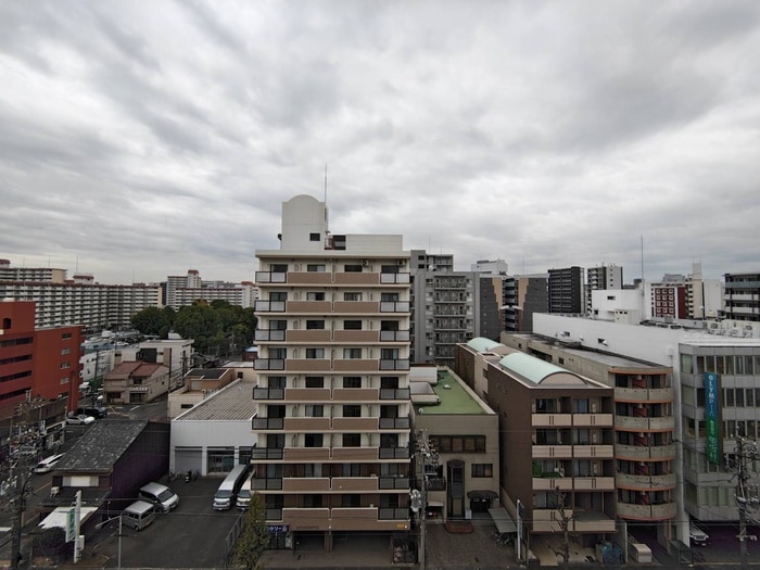 室内からの展望 桜マンション