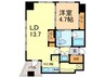 ＹＺ　ｍａｈｏｒｏｂａ 1LDKの間取り