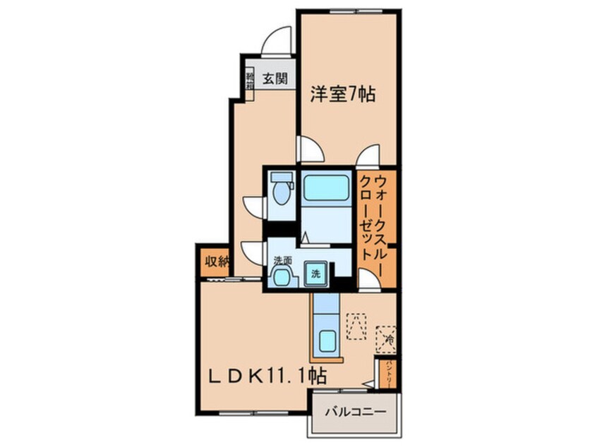 間取図 クレマチス