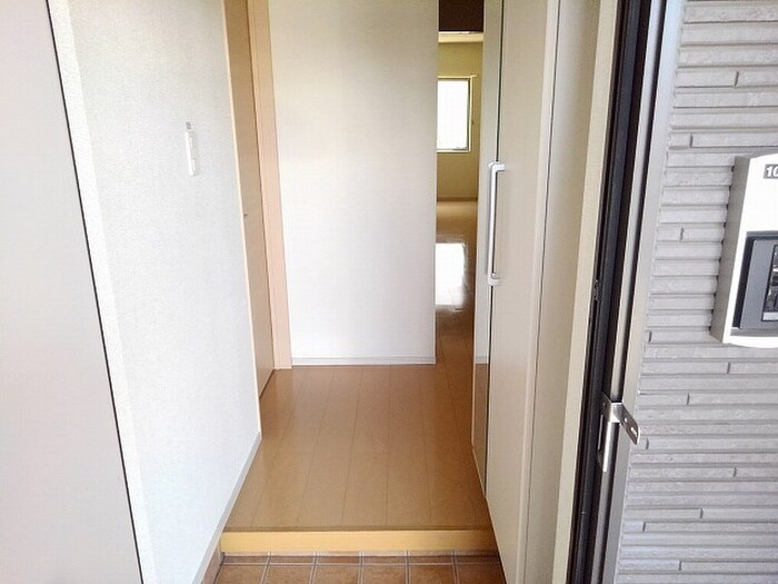 玄関 クレマチス