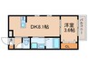 仮)robot home 山王 1DKの間取り