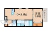 仮)robot home 山王 1DKの間取り